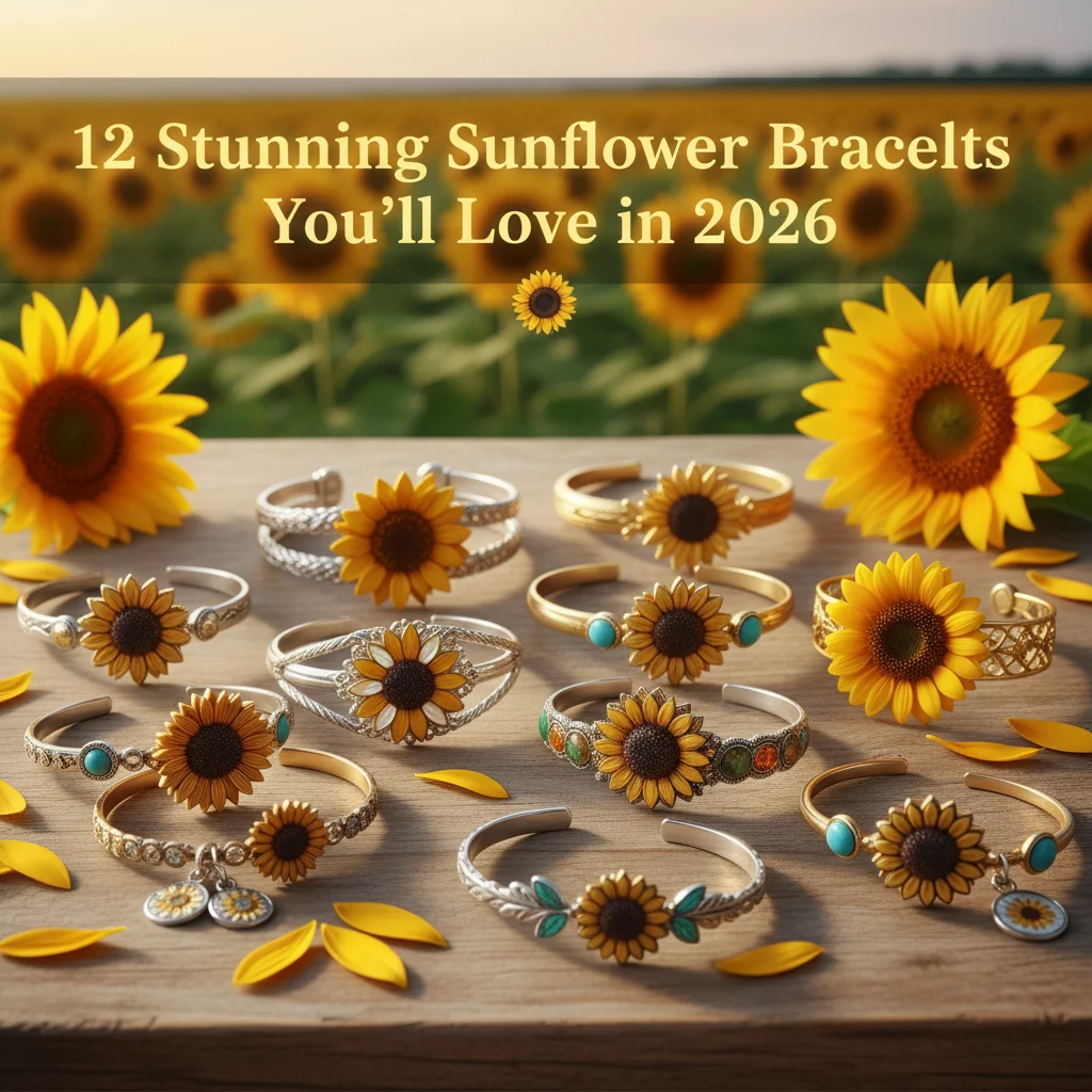 12 Stunning Sunflower Bracelets You’ll Love in 2026