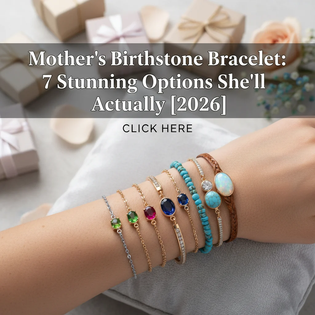 Mother’s Birthstone Bracelet: 7 Stunning Options She’ll Actually Wear [2026]