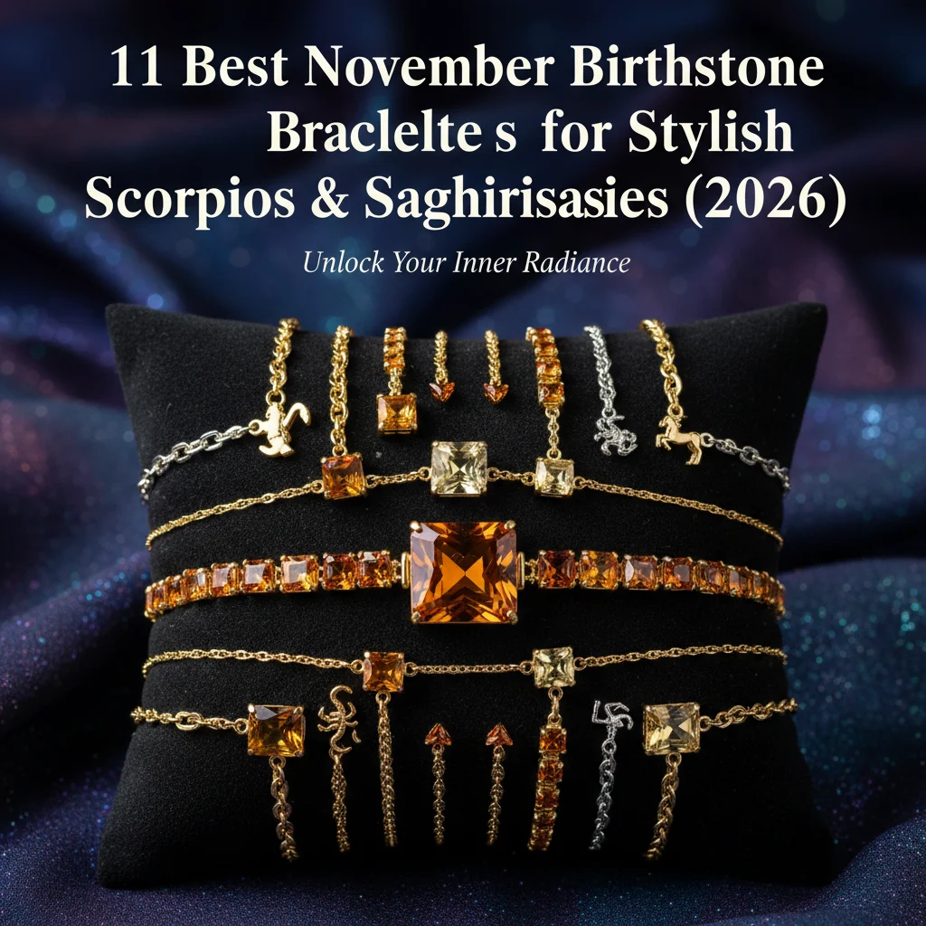 11 Best November Birthstone Bracelets for Stylish Scorpios & Sagittariuses (2026)
