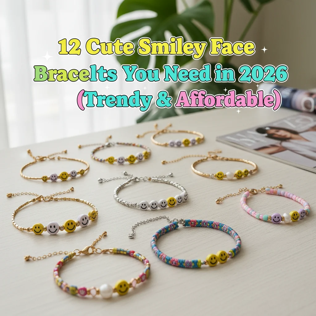 12 Cute Smiley Face Bracelets You Need in 2026 (Trendy & Affordable)
