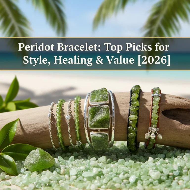 Peridot Bracelet: Top Picks for Style, Healing & Value [2026]