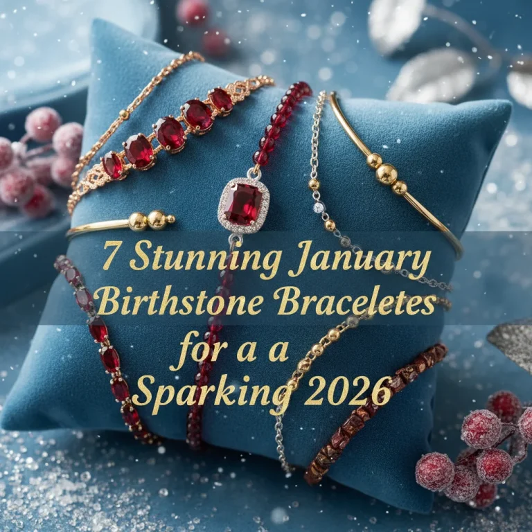 7 Stunning January Birthstone Bracelets for a Sparkling 2026