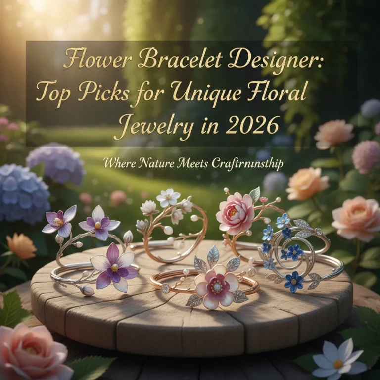 Flower Bracelet Designer: Top Picks for Unique Floral Jewelry in 2026
