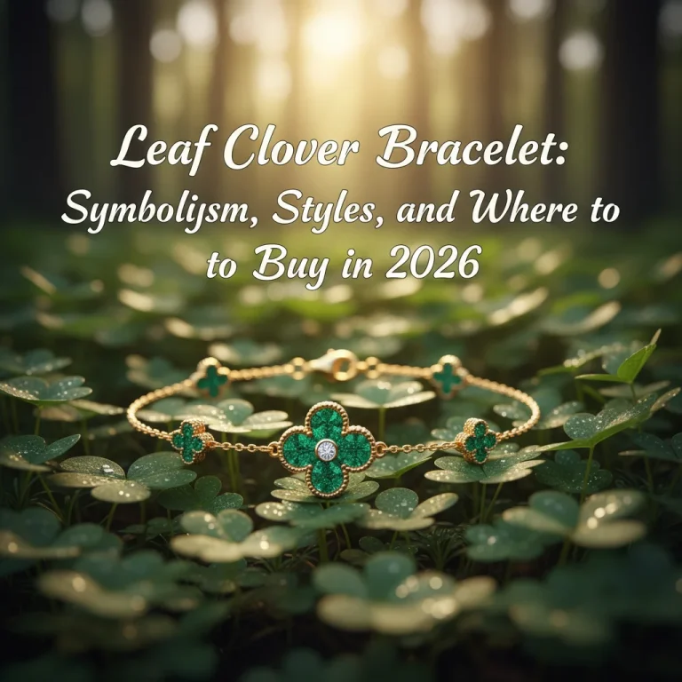 Leaf Clover Bracelet: Symbolism, Styles, and Where to Buy in 2026