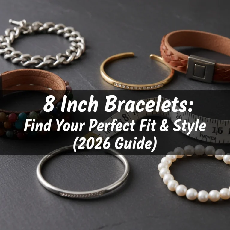 8 Inch Bracelets: Find Your Perfect Fit & Style (2026 Guide)