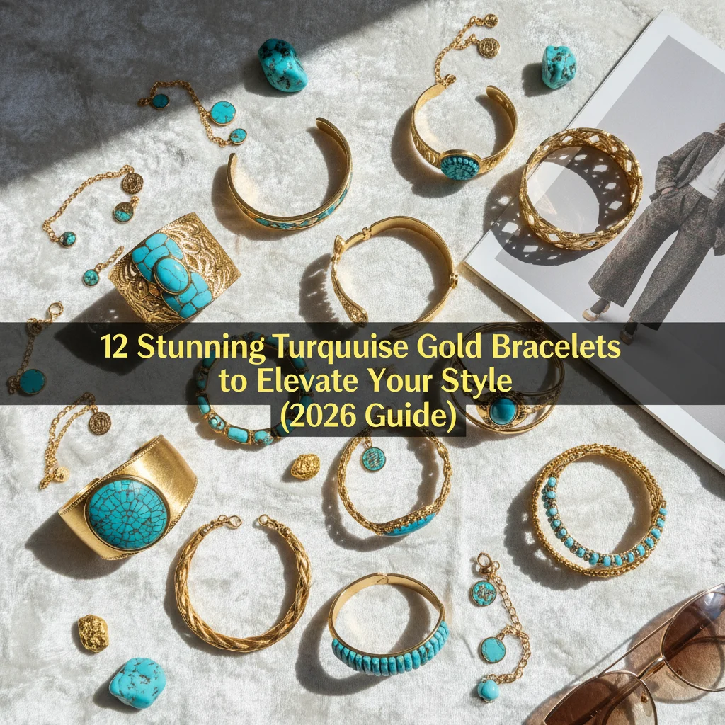 12 Stunning Turquoise Gold Bracelets to Elevate Your Style (2026 Guide)