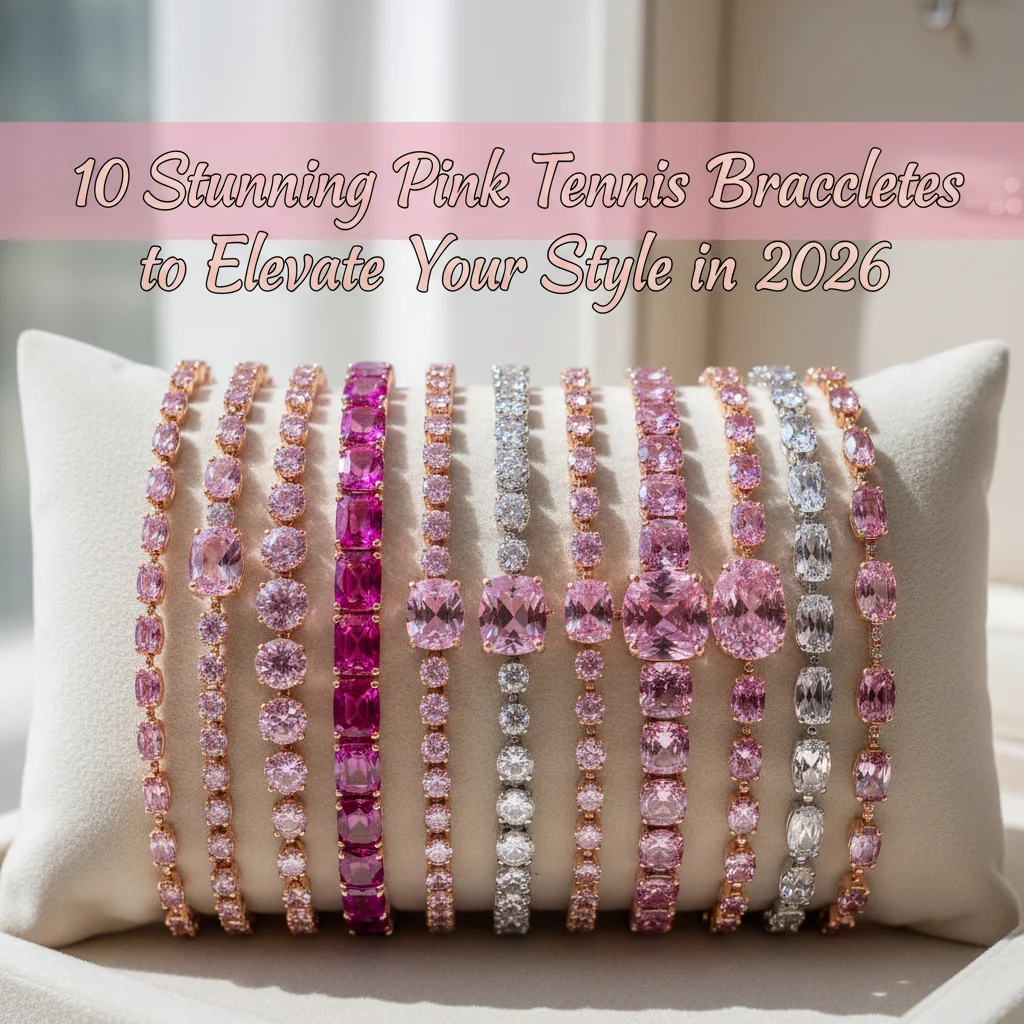 10 Stunning Pink Tennis Bracelets to Elevate Your Style in 2026