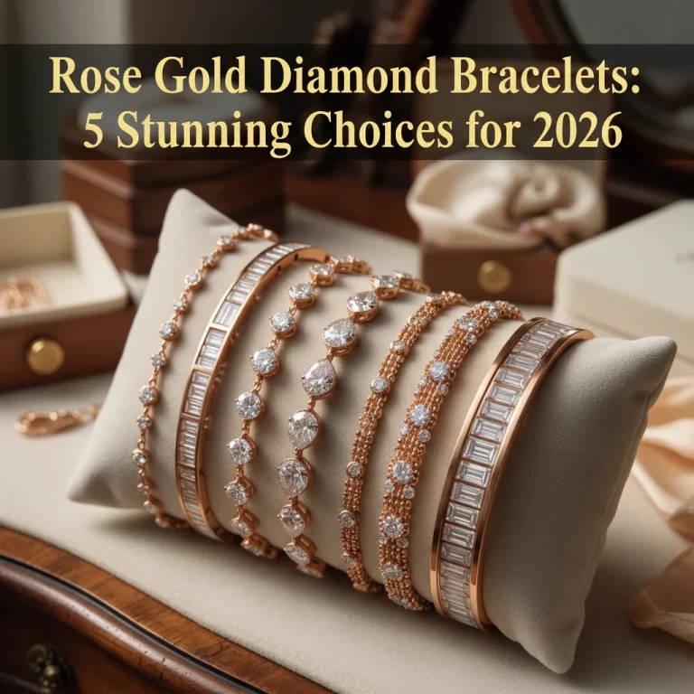 Rose Gold Diamond Bracelets: 5 Stunning Choices for 2026