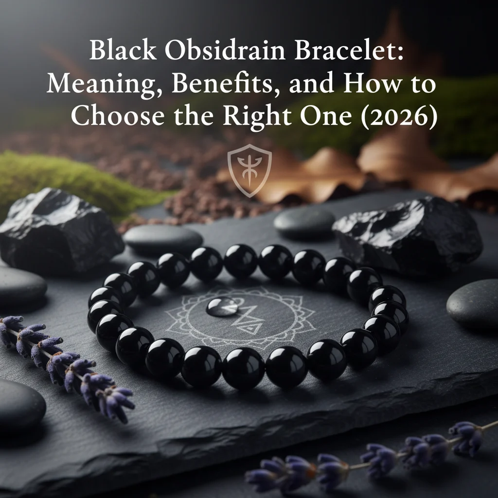 Black Obsidian Bracelet: Meaning, Benefits, and How to Choose the Right One (2026)
