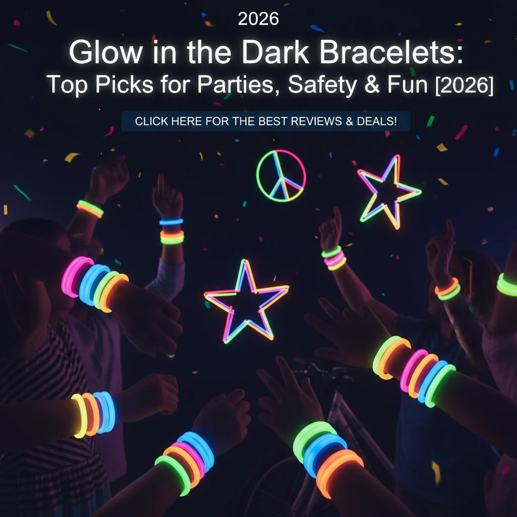 Glow in the Dark Bracelets: Top Picks for Parties, Safety & Fun [2026]