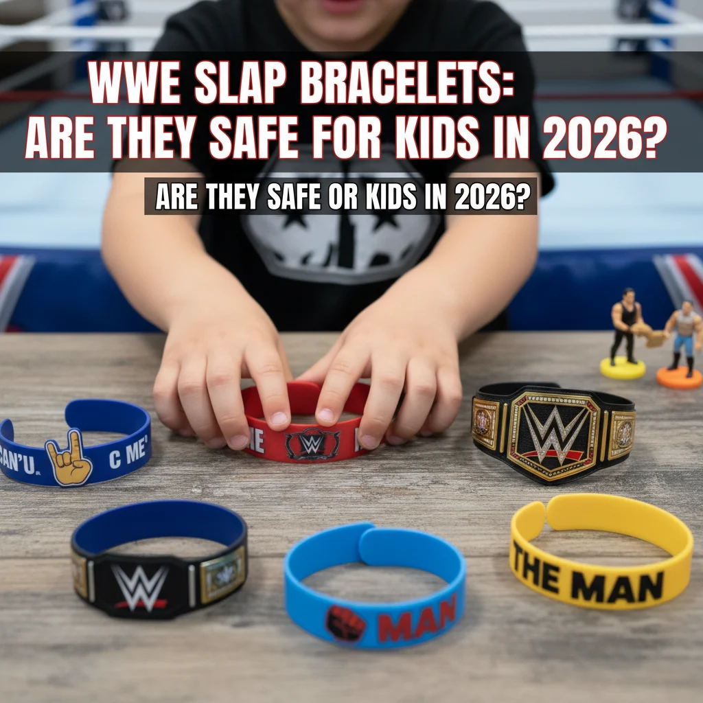 WWE Slap Bracelets: Are They Safe for Kids in 2026?